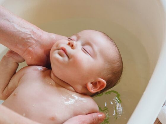 baby bath calm